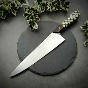 handmade-knives-OOOMS-Mint Scale Chef (1)