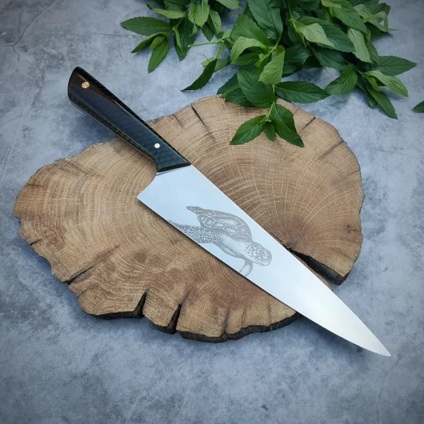 handmade-knives-OOOMS-Sea-Turtle-Chef (1)