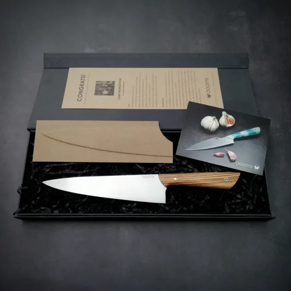 handmade-knives-OOOMS-Zebrano-Chef (14)