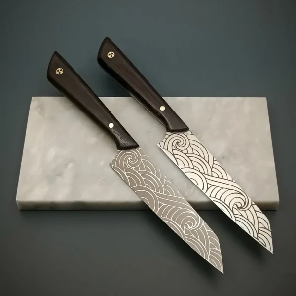 Wave Wengé - Set of two