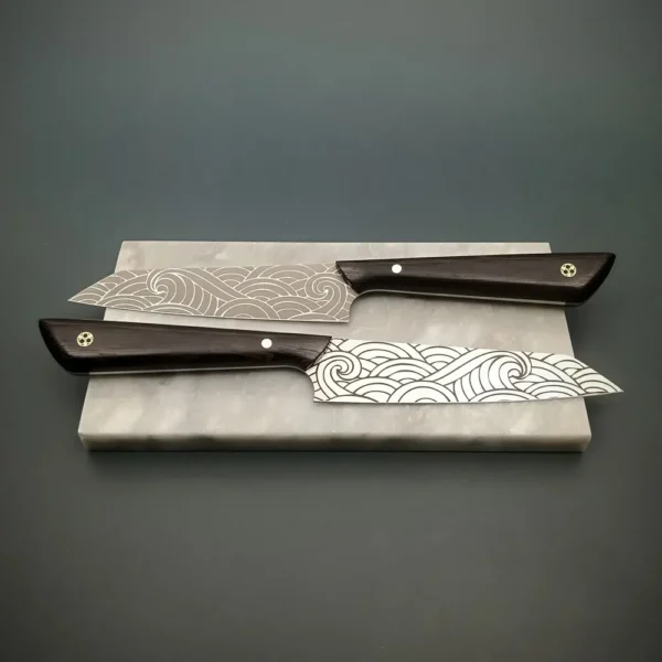 Wave Wengé - Set of two